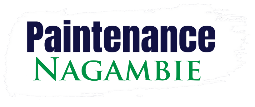 paintenance Nagambie white logo